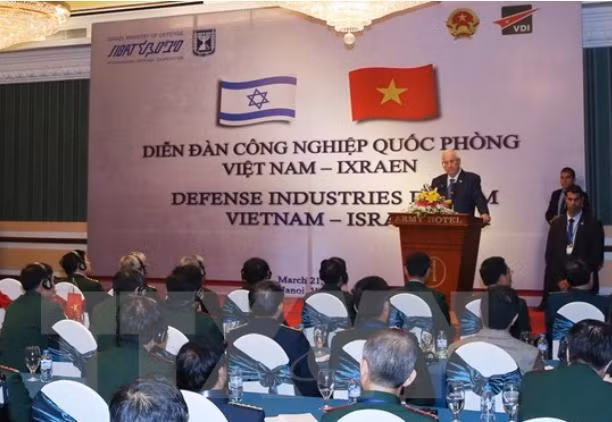 Diễn đàn công nghiệp quốc phòng Việt Nam - Israel ngày 21/3/2017.