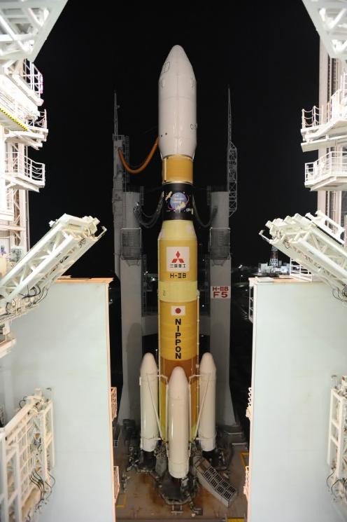 Tên lửa đẩy H-IIB Nhật Bản. Ảnh: Cankao