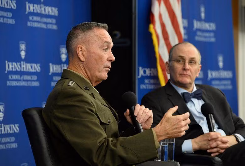 Đại tướng Joseph Dunford, Chủ tịch Hội đồng Tham mưu trưởng Liên quân Mỹ.