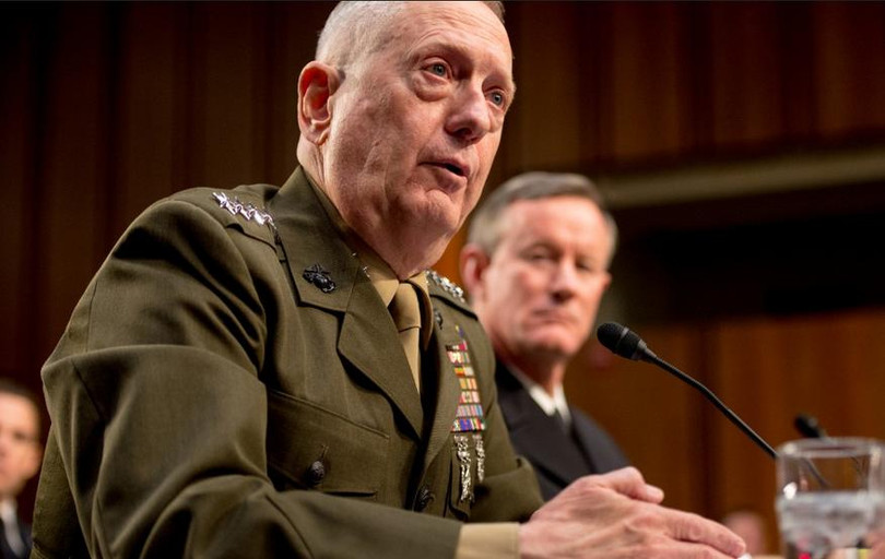 Tướng James Mattis. Ảnh: CNN