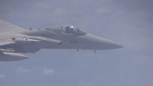 Máy bay chiến đấu F-15J Nhật Bản (ảnh tư liệu)