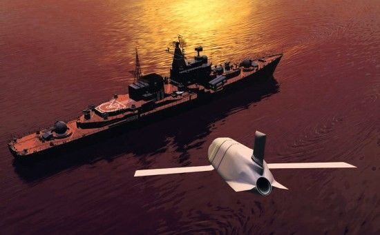 Mô phỏng tên lửa chống hạm tầm xa LRASM của Mỹ tấn công (ảnh tư liệu)