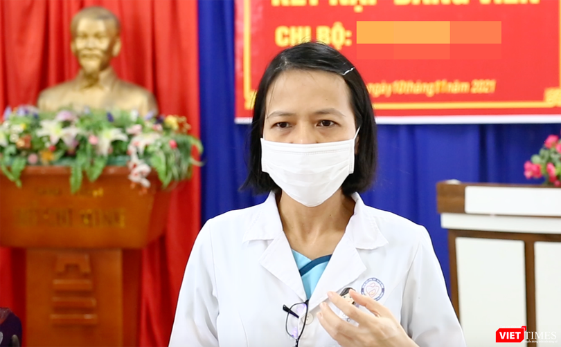 TS.BS Trần Thị Hoàng – Phó Giám đốc Bệnh viện Phụ sản – Nhi TP Đà Nẵng.