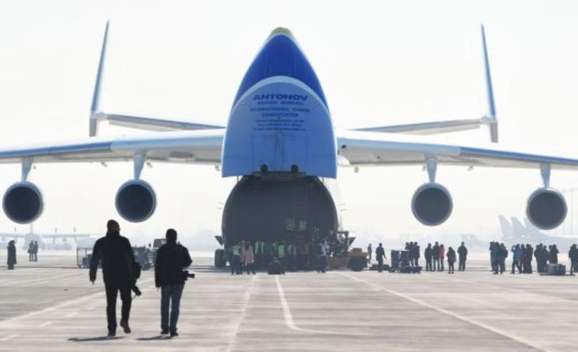 Máy bay vận tải An-225 Ukraine. Ảnh: Cankao.