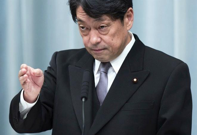 Bộ trưởng Quốc phòng Nhật Bản Itsunori Onodera. Ảnh: Macau Daily Times.