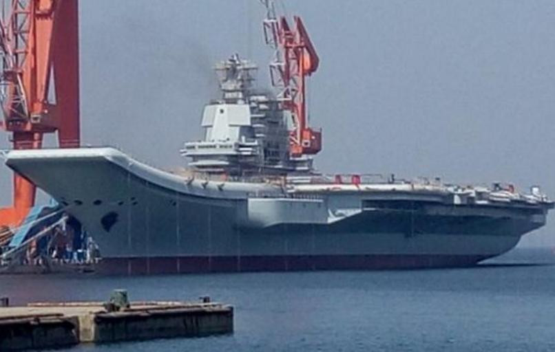 Tàu sân bay thông thường tự chế đầu tiên Type 001A Trung Quốc. Ảnh: Ifeng