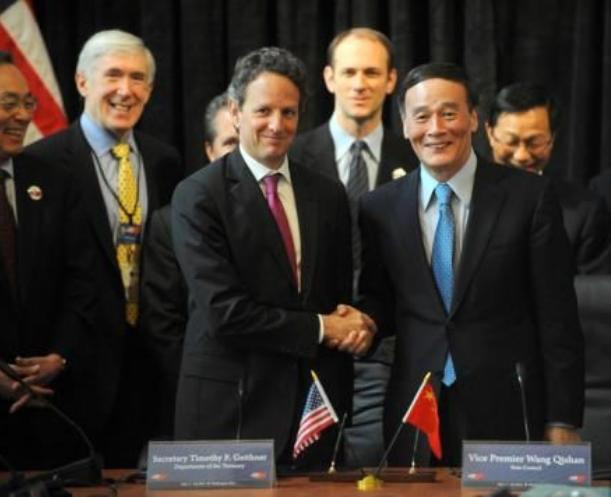 Trung Quốc và Mỹ chuẩn bị tiến hành đối thoại kinh tế. Ảnh: Chinanews