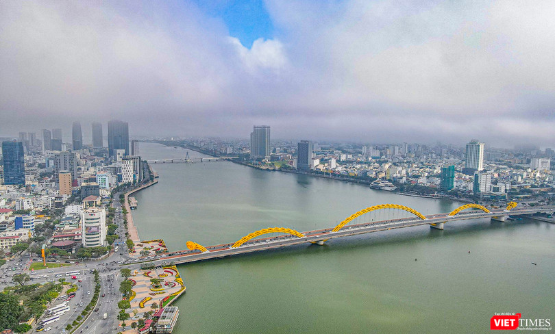 TP Đà Nẵng nhìn từ trên cao