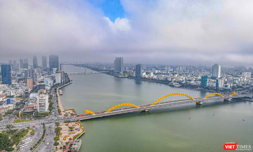 TP Đà Nẵng nhìn từ trên cao