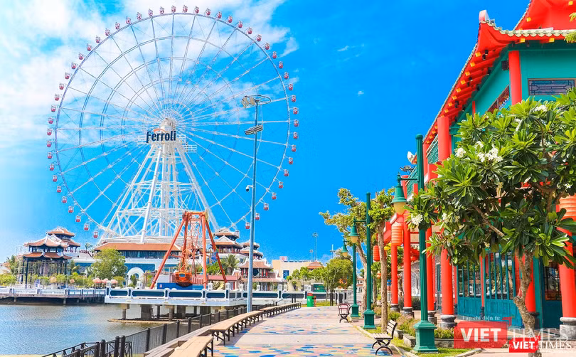 Công viên châu Á (Đà Nẵng), nơi sẽ diễn ra đại nhạc hội “Take me to the Sun” và màn bắn pháo hoa vào đêm ngày 9/7