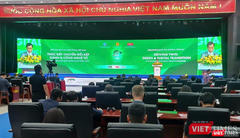 Quang cảnh diễn đàn Nhịp cầu phát triển Việt Nam (Vietnam Connect Forum) năm 2023 (Lần thứ 3) diễn ra tại Đà Nẵng.