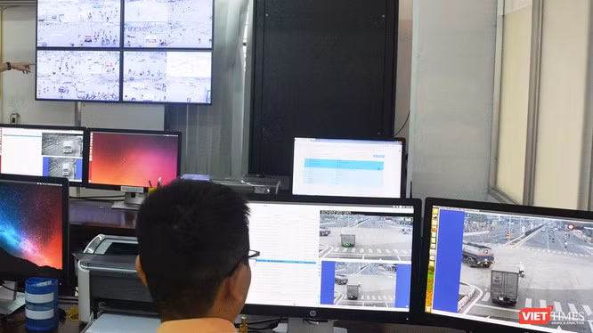 Trung tâm giám sát giao thông bằng camera thông minh ở Đà Nẵng