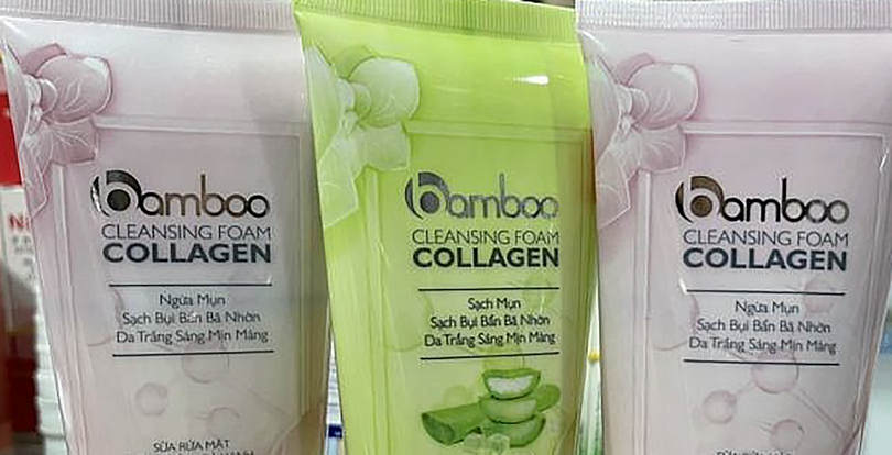 Sản phẩm Banboo Cleansing Foam Collagen-Tuýp 150ml do Công ty TNHH dược mỹ phẩm Nhật Hàn sản xuất đang bày bán trên thị trường