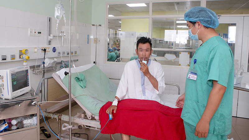 Bệnh nhân Trần Q. (42 tuổi, Đà Nẵng) bình phục sau ca ghép tạng.