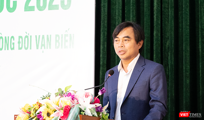 TS.KTS Tô Văn Hùng, Chủ tịch Hội Kiến trúc sư Đà Nẵng phát biểu tại Trại sáng tác kiến trúc 2025