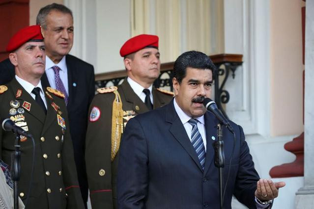 Tổng thống Venezuela Nicolas Maduro. Ảnh: Yahoo