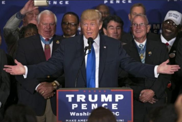 Tổng thống đắc cử Mỹ Donald Trump. Ảnh: Washington Post