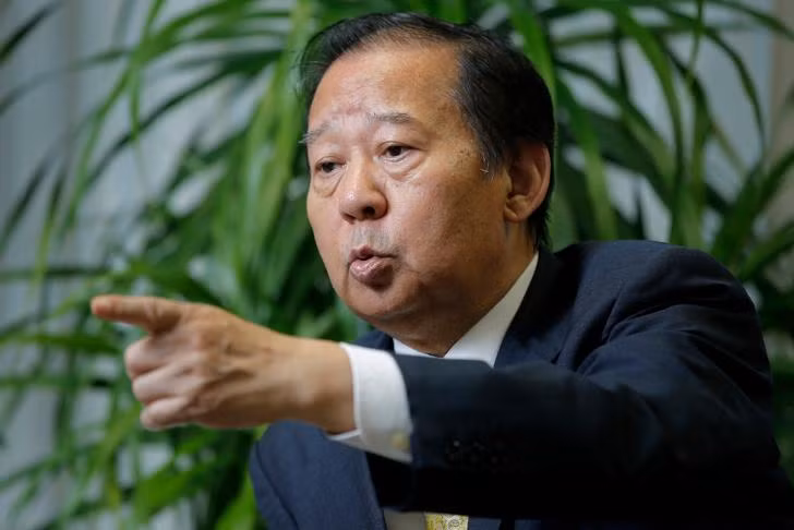 Tổng thư ký Đảng Tự do Dân chủ Nhật Bản, Toshihiro Nikai. Ảnh: The Japan Times