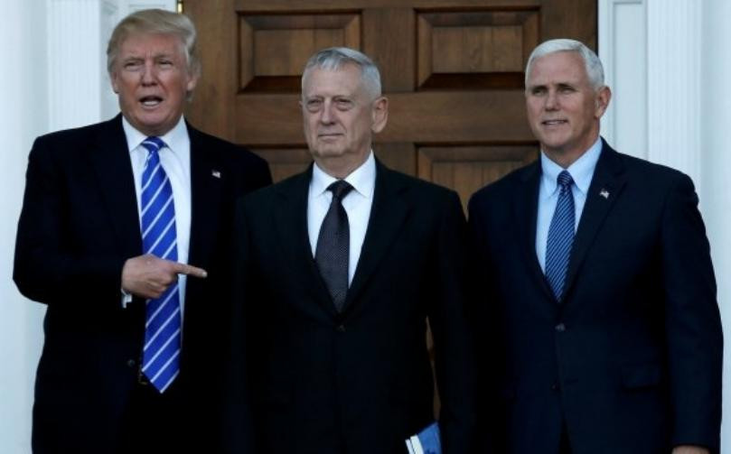 Tổng thống đắc cử Donald Trump cân nhắc lựa chọn ông James Mattis làm Bộ trưởng Quốc phòng Mỹ. Ảnh: DNA