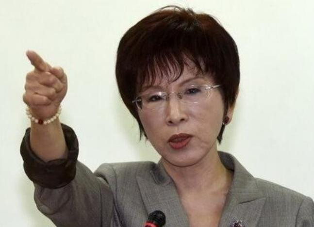 Bà Hồng Tú Trụ, Chủ tịch Quốc Dân Đảng, Đài Loan. Ảnh: Taiwan.cn