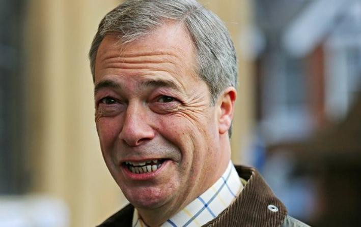 Ông Nigel Farage, lãnh đạo Đảng Độc lập (UKIP) Anh. Ảnh: The Guardian