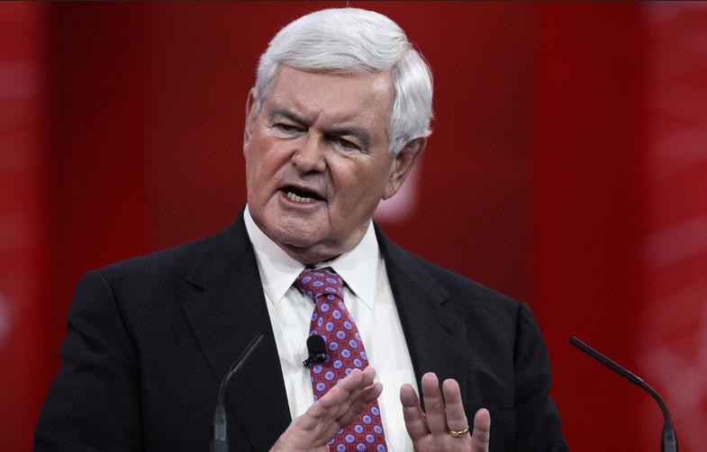 Ông Newt Gingrich, ứng cử viên Ngoại trưởng Mỹ trong nội các Donald Trump tương lai. Ảnh: Politico.