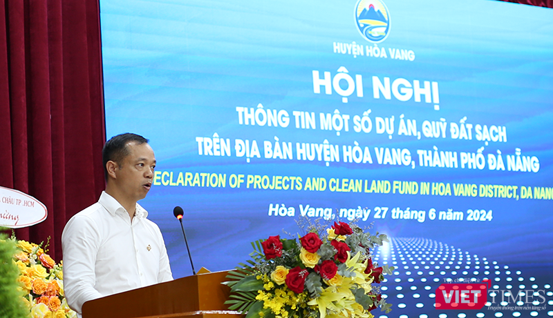 Ông Nguyễn Văn Bình, Đại diện SunGroup đề xuất để đưa Hoà Vang phát triển đột phá