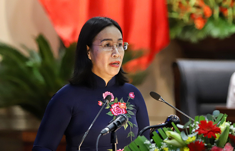 Bà Nguyễn Thị Anh Thi, Phó Chủ tịch UBND TP Đà Nẵng.