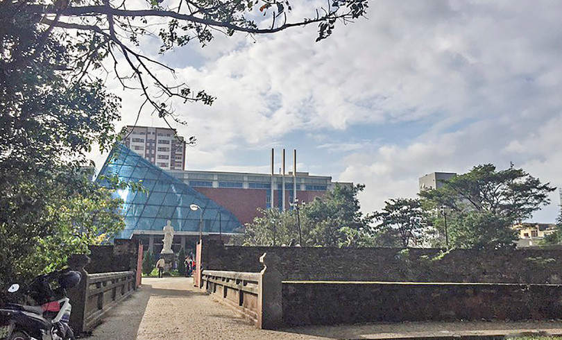 Bào tảng Đà Nẵng được xây dựng trên nền Di tích Quốc gia đặc biệt Thành Điện Hải