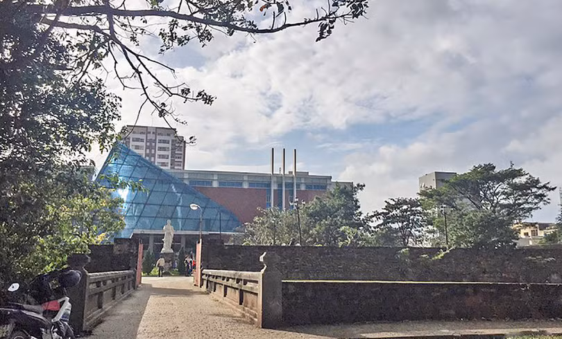 Bào tảng Đà Nẵng được xây dựng trên nền Di tích Quốc gia đặc biệt Thành Điện Hải