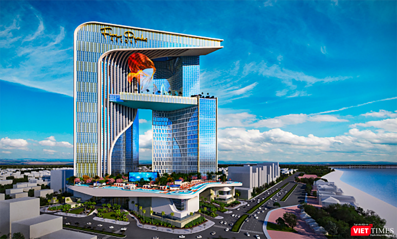 Phối cảnh Trung tâm tài chính tại Đà Nẵng (ảnh IPPG)