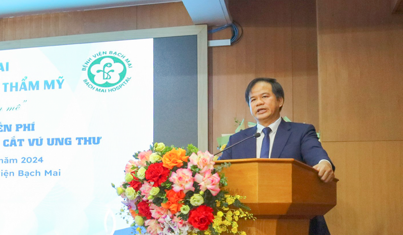 PGS.TS Đào Xuân Cơ - Giám đốc Bệnh viện Bạch Mai (Ảnh BVCC)