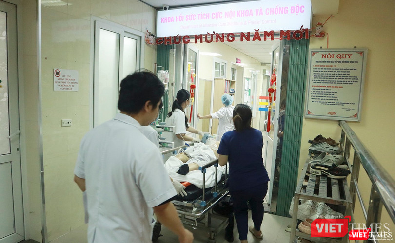 Các trường hợp bị nạn được cấp cứu kịp thời (ảnh BVCC)