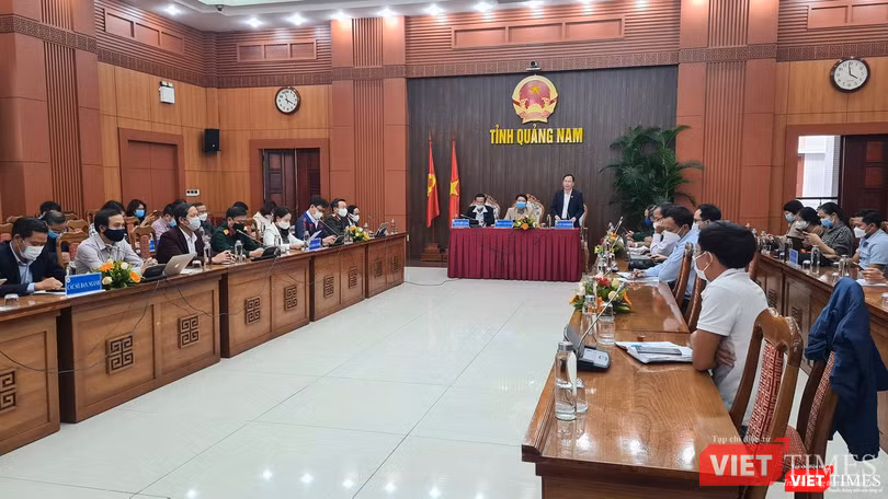 Quang cảnh buổi họp báo công bố thông tin Quang cảnh buổi họp báo công bố thông tin