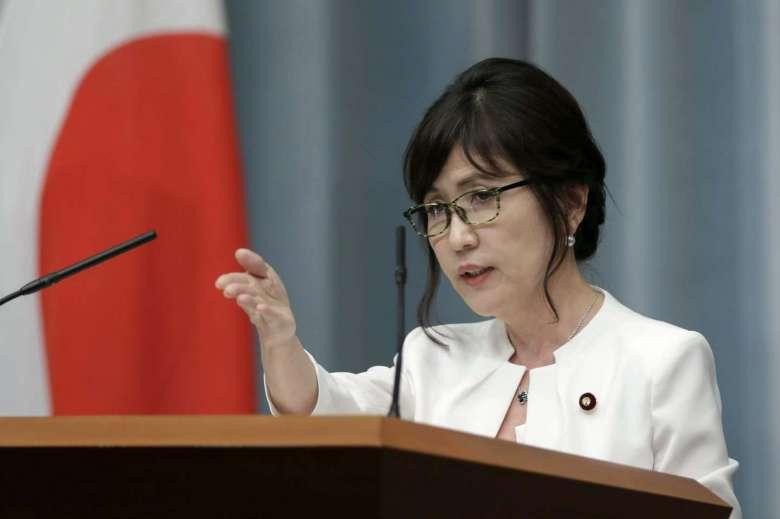 Bà Tomomi Inada, Tân Bộ trưởng Quốc phòng Nhật Bản. Ảnh: Straitstimes