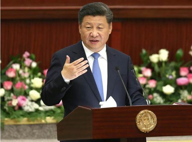 Ngày 22/6/2016, Chủ tịch Trung Quốc Tập Cận Bình phát biểu tại Quốc hội Uzbekistan. Ảnh minh họa: Chinatimes/Tân Hoa xã.