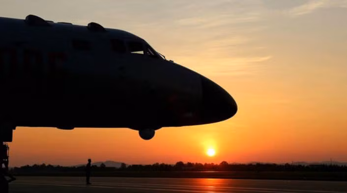 Nhiều máy bay chiến đấu chủ lực của Không quân Trung Quốc tiến hành 