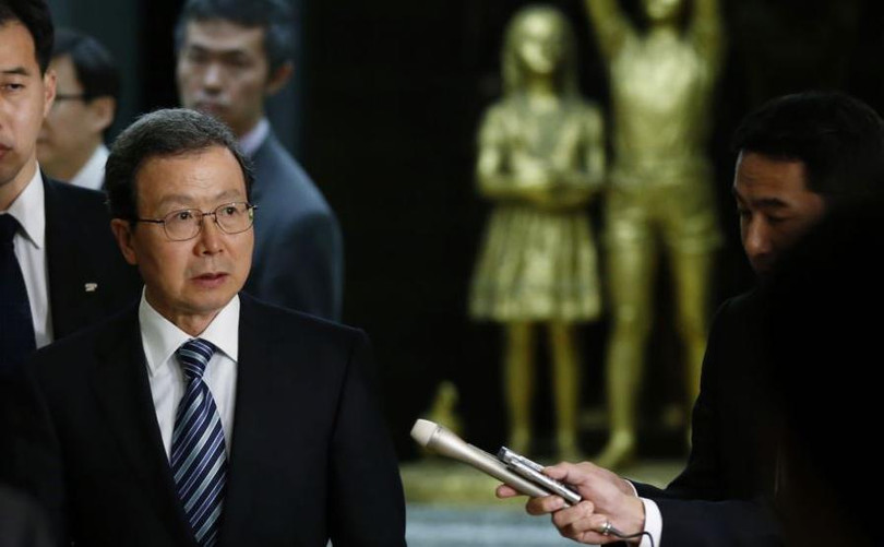 Trình Vĩnh Hoa, Đại sứ Trung Quốc tại Nhật Bản vừa lên tiếng dọa Nhật không được tiến hành tuần tra liên hợp với Mỹ ở Biển Đông. Ảnh: VOA Mỹ