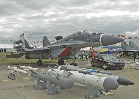 Máy bay chiến đấu tàu sân bay MiG-29K Nga (Ảnh tư liệu)