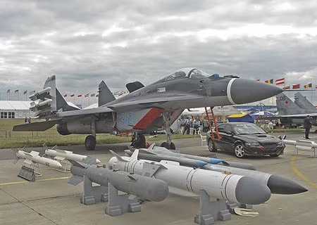 Máy bay chiến đấu tàu sân bay MiG-29K Nga (Ảnh tư liệu)