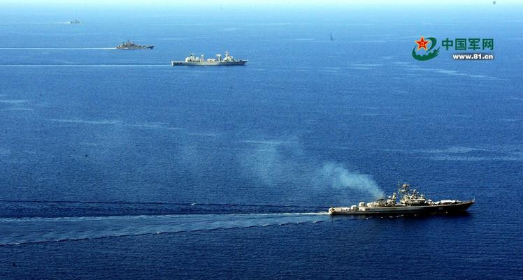 Hải quân Trung Quốc và Nga tiến hành tập trận chung 