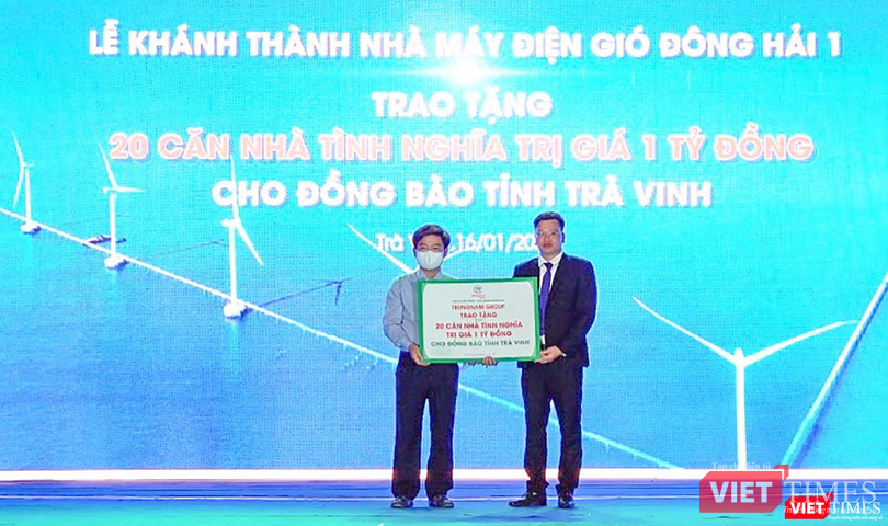Nhân dịp này, Trungnam Group tặng 20 căn nhà tình nghĩa cho đồng bào tỉnh Trà Vinh Nhân dịp này, Trungnam Group tặng 20 căn nhà tình nghĩa cho đồng bào tỉnh Trà Vinh