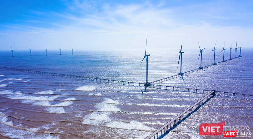 Nhà máy điện gió Đông Hải 1 (Trà Vinh) công suất 100MW, trị giá 5.000 tỷ trên biển Trà Vinh Nhà máy điện gió Đông Hải 1 (Trà Vinh) công suất 100MW, trị giá 5.000 tỷ trên biển Trà Vinh