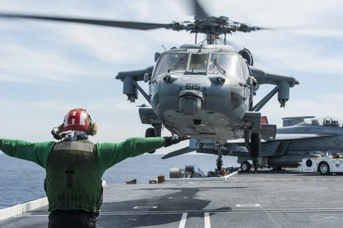 Tàu sân bay USS Carl Vinson Hải quân Mỹ (ảnh tư liệu)