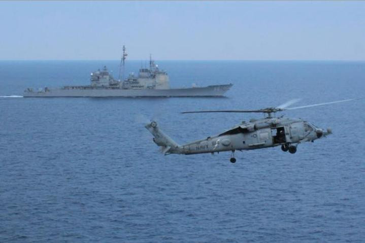 Ấn Độ, Mỹ và Nhật Bản tiến hành tập trận chung Malabar-2015 (ảnh tư liệu)