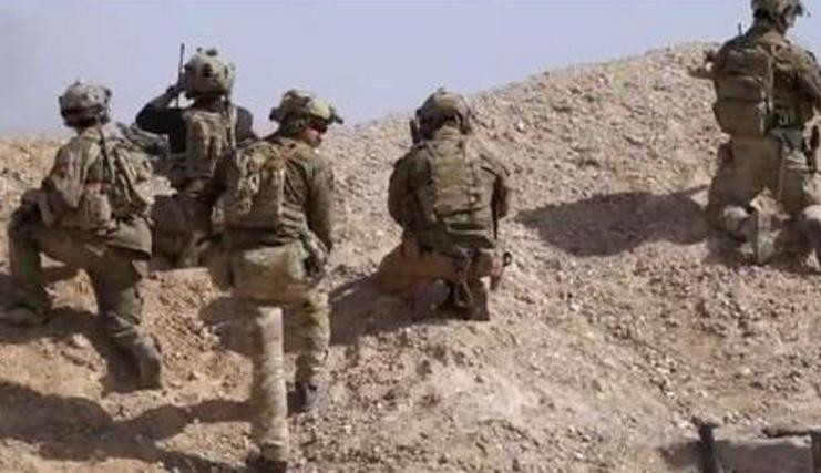 Binh sĩ đặc nhiệm các nước phương Tây bị tình nghi tham gia chiến đấu cùng lực lượng vũ trang người Kurd. Ảnh: Tin tức Tham khảo, Trung Quốc.