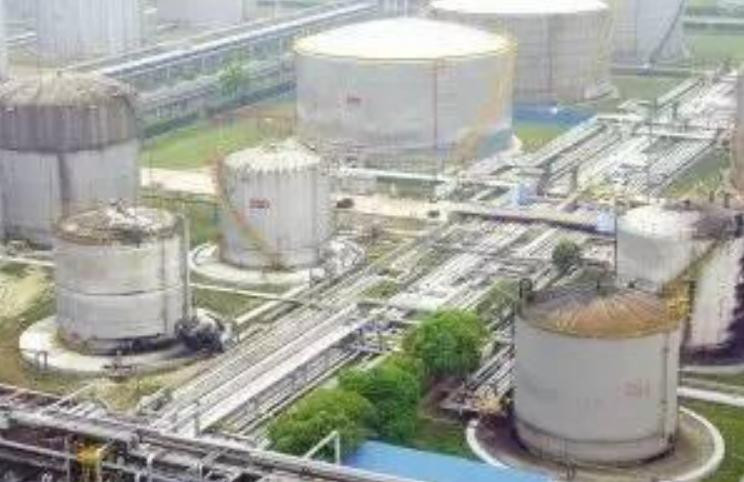 Cơ sở dự trữ dầu mỏ quốc gia Trấn Hải. Ảnh: Thời báo Hoàn Cầu