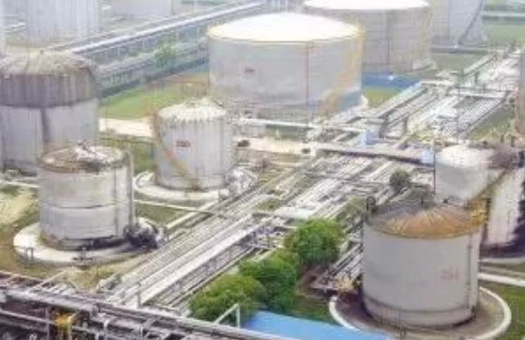 Cơ sở dự trữ dầu mỏ quốc gia Trấn Hải. Ảnh: Thời báo Hoàn Cầu