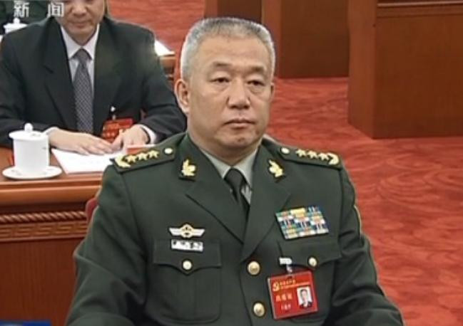 Thượng tướng Vương Kiến Bình, nguyên Phó Tham mưu trưởng Bộ Tham mưu liên hợp, Quân ủy Trung ương Trung Quốc bị bắt ngày 25/8/2016. Ảnh: báo Phượng Hoàng.