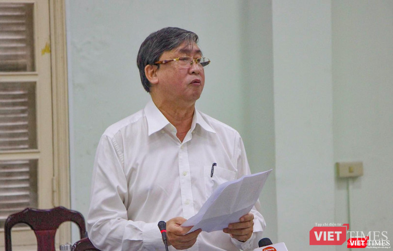 Ông Bùi Văn Tiếng - Chủ tịch Liên hiệp các Hội văn học nghệ thuật TP Đà Nẵng phát biểu ý kiến tại hội nghị Ông Bùi Văn Tiếng - Chủ tịch Liên hiệp các Hội văn học nghệ thuật TP Đà Nẵng phát biểu ý kiến tại hội nghị